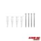 Extreme Max Extreme Max 3006.8438.2 Minimalist Wall-Mount Naked Surfboard Rack / Display Mount - Value 2-Pack 3006.8438.2 - alternate 3